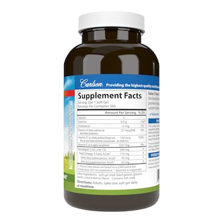 Foto 2 | Suplemento Alimenticio Carlson Solar D Gems Con Vitamina D3, 6000 Ui, 360 Cápsulas Blandas - Venta Internacional