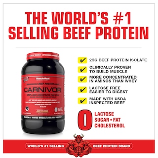 Foto 2 | Suplemento Musclemeds Carnivor Vanilla Caramel 885g - Venta Internacional.