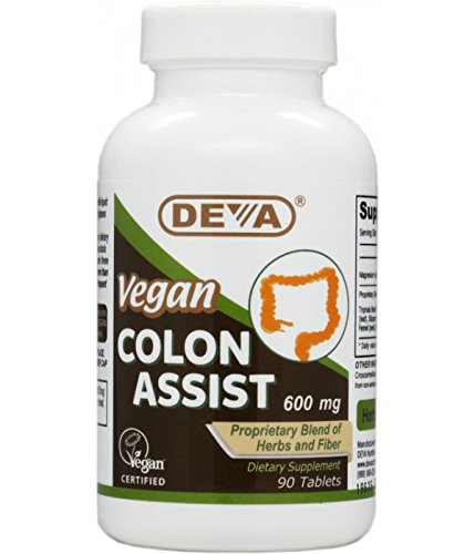 Foto 2 pulgar | Suplemento Deva Vegan Colon Assist 600 Mg 90 Comprimidos X2 - Venta Internacional.