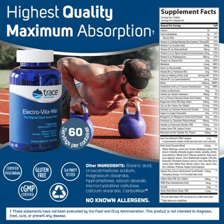Foto 3 | Suplemento De Oligoelementos Electro-vita-min 180 Comprimidos - Venta Internacional.