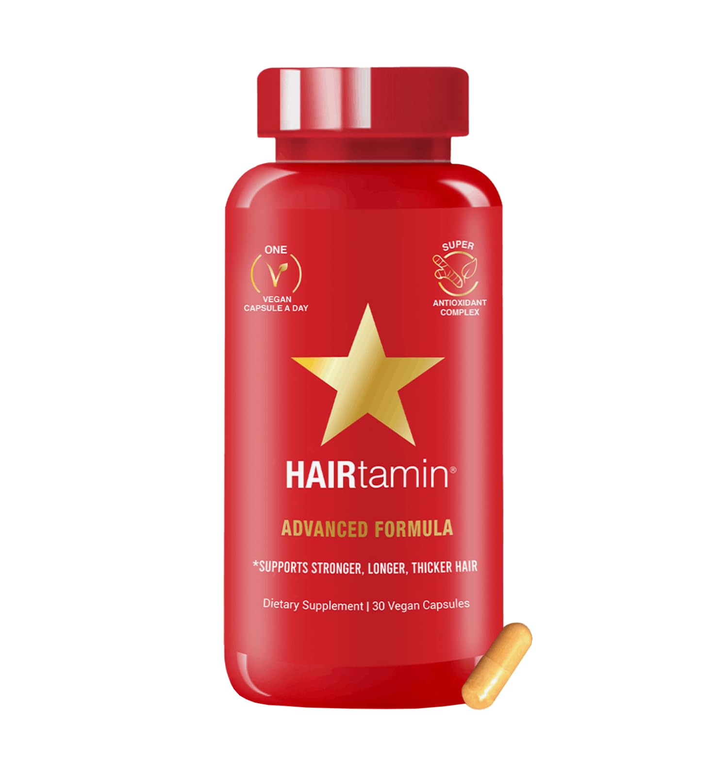 Foto 1 | Vitaminas Para El Cabello Hairtamin Advanced Formula 30 Cápsulas - Venta Internacional.