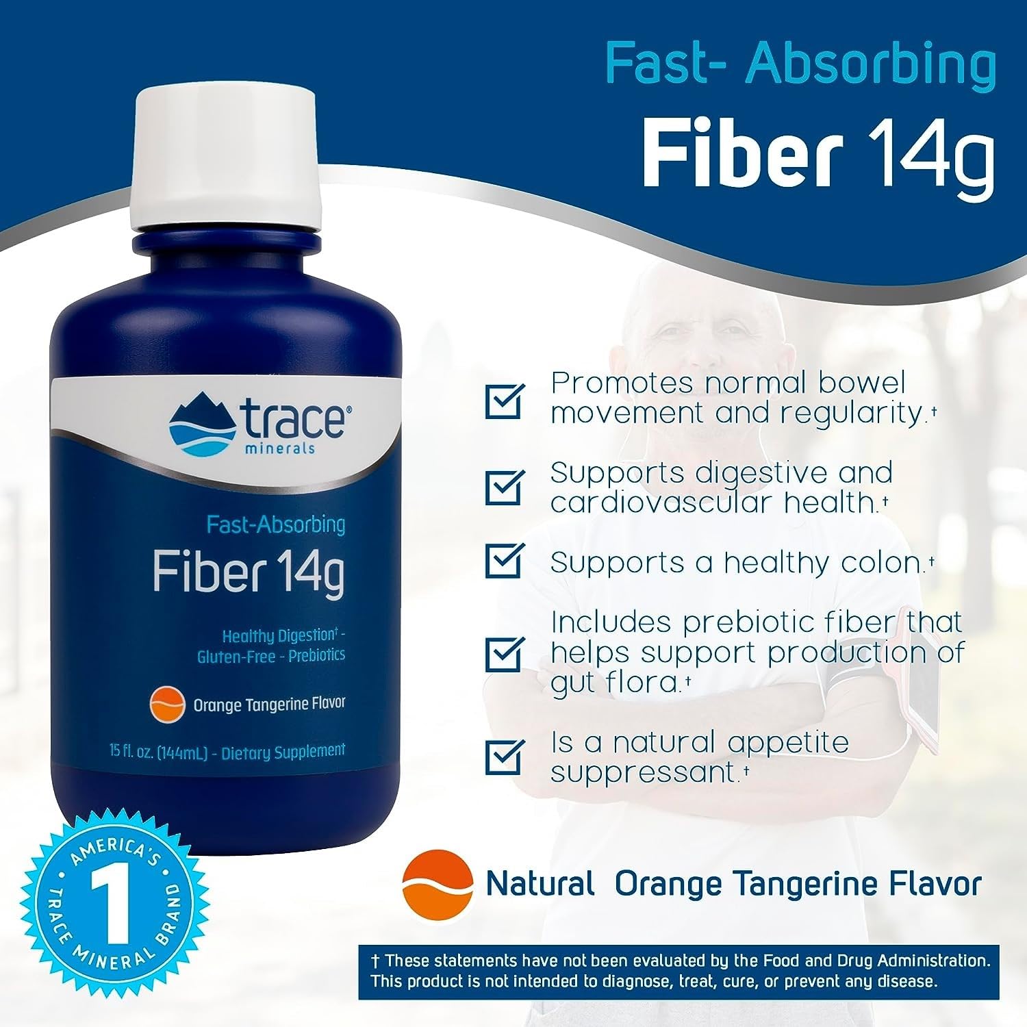Foto 4 pulgar | Suplemento De Fibra  Oligoelementos  Fibra De Rápida Absorción  14 G - Venta Internacional.