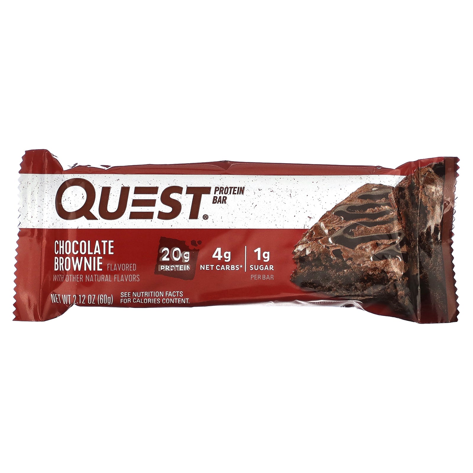 Foto 4 pulgar | Brownie De Chocolate Protein Bar Quest Nutrition  60 G  4 Barras - Venta Internacional.