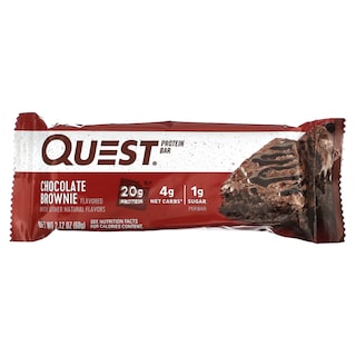 Foto 3 | Brownie De Chocolate Protein Bar Quest Nutrition 60 G 4 Barras - Venta Internacional.