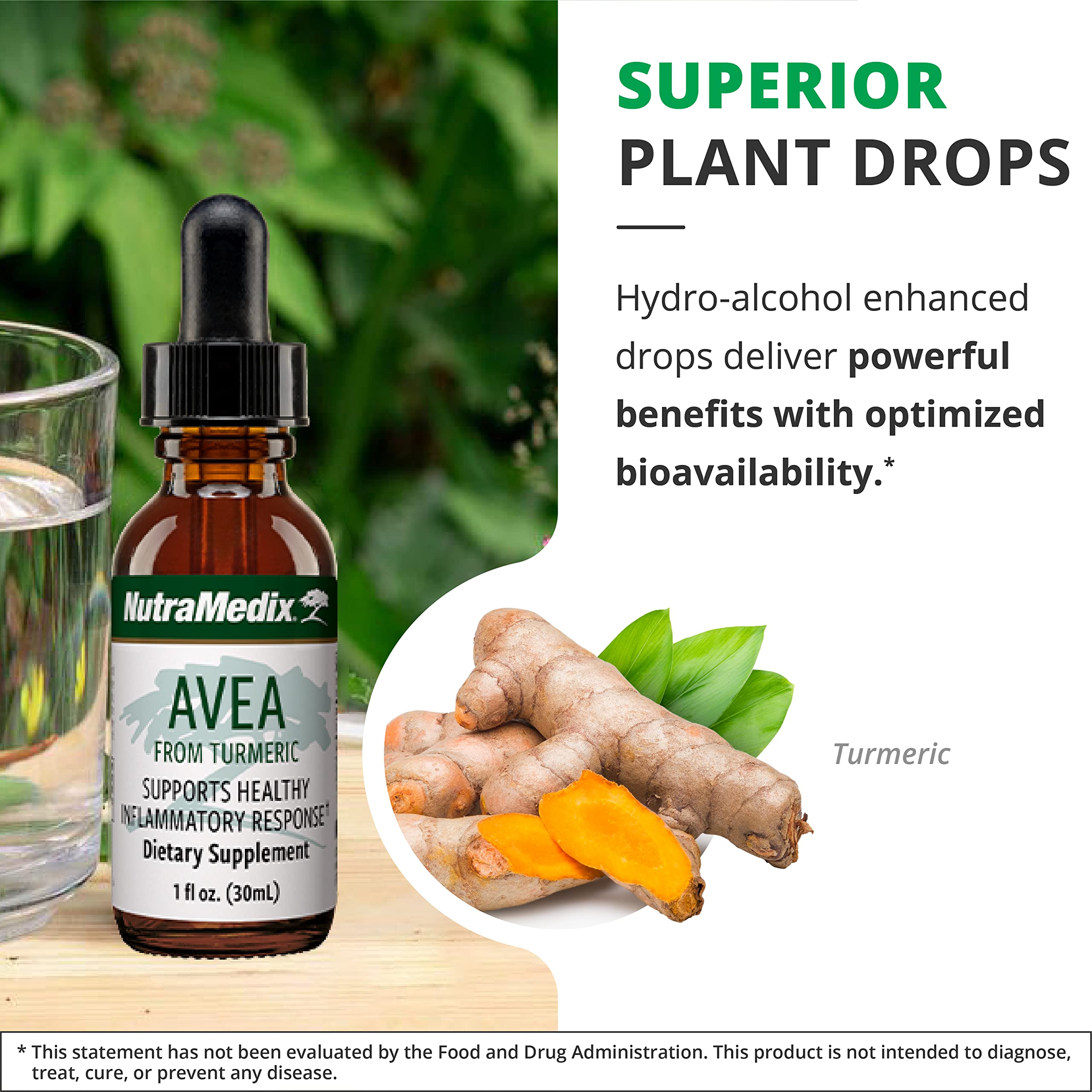 Foto 5 | Suplemento De Cúrcuma Líquida Nutramedix Avea 30 Ml Para El Estrés - Venta Internacional.