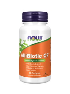 Foto 1 | Suplemento Now Foods Allibiotic Cf 60 Cápsulas Blandas (paquete De 2) - Venta Internacional.