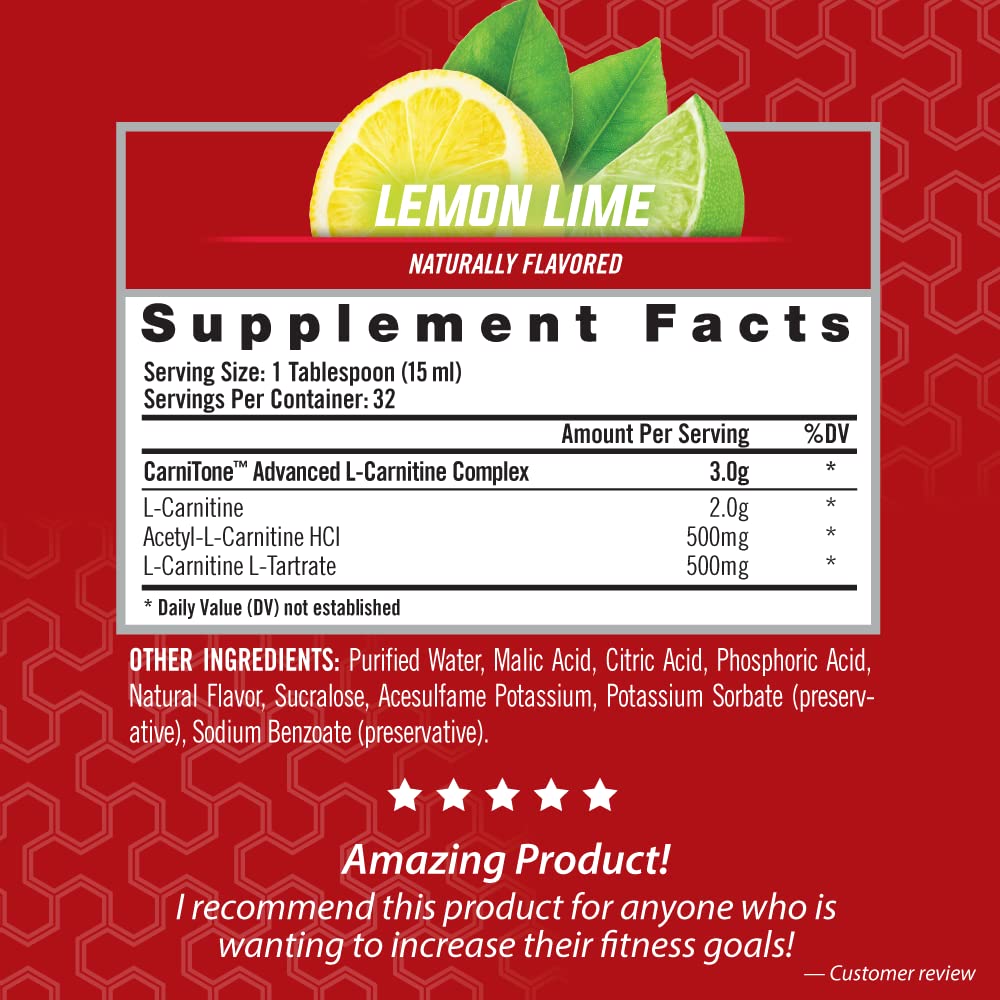 Foto 2 | Suplemento Isatori L-carnitine Ls3 3000 Limón Lima 960 Ml - Venta Internacional.