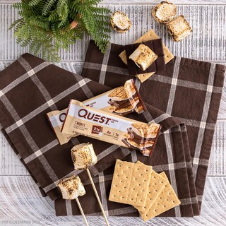 Foto 4 | Barras De Proteína Quest Nutrition S'mores 21 G De Proteína 12 Unidades - Venta Internacional.