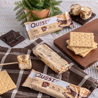 Foto 5 | Barras De Proteína Quest Nutrition S'mores 21 G De Proteína 12 Unidades - Venta Internacional.
