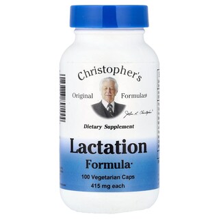 Foto 1 | Suplemento Christopher's Original Formulas Lactation 100 Cápsulas - Venta Internacional.