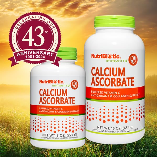 Foto 5 pulgar | Vitamina C En Polvo Nutribiotic  Ascorbato De Calcio  473 Ml - Venta Internacional.