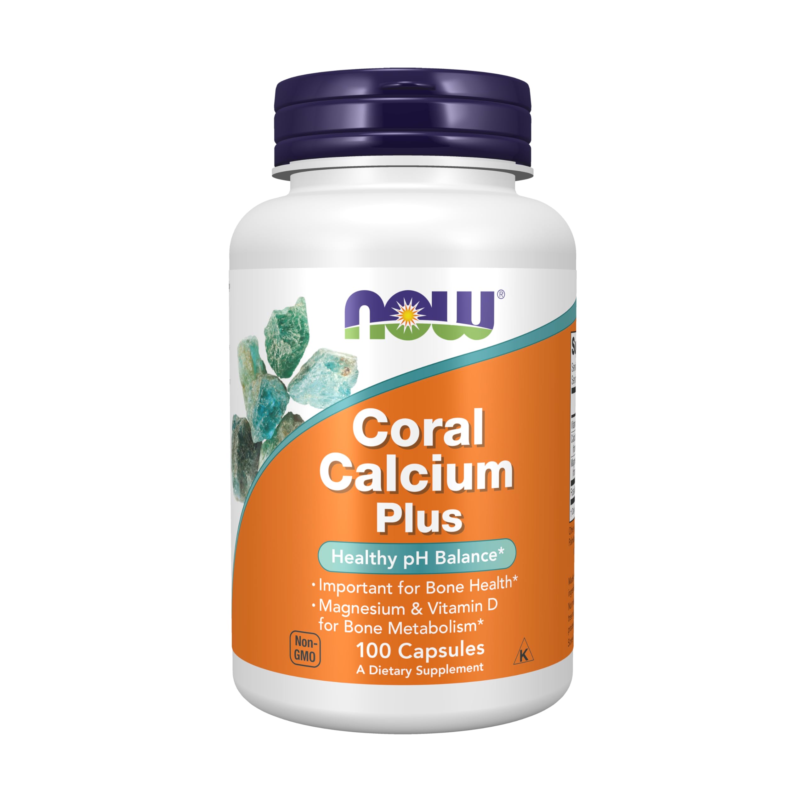 Foto 2 pulgar | Suplementos Now Foods Coral Calcium Plus  100 Cápsulas Vegetarianas - Venta Internacional.