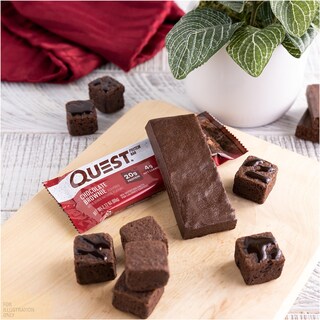 Foto 5 | Brownie De Chocolate Protein Bar Quest Nutrition 20 G De Proteína - Venta Internacional.