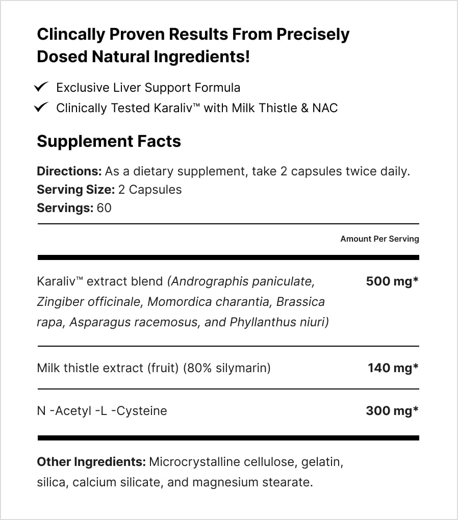 Foto 3 pulgar | Suplemento De Desintoxicación Y Defensa Del Hígado Musclemeds  60 Porciones - Venta Internacional.