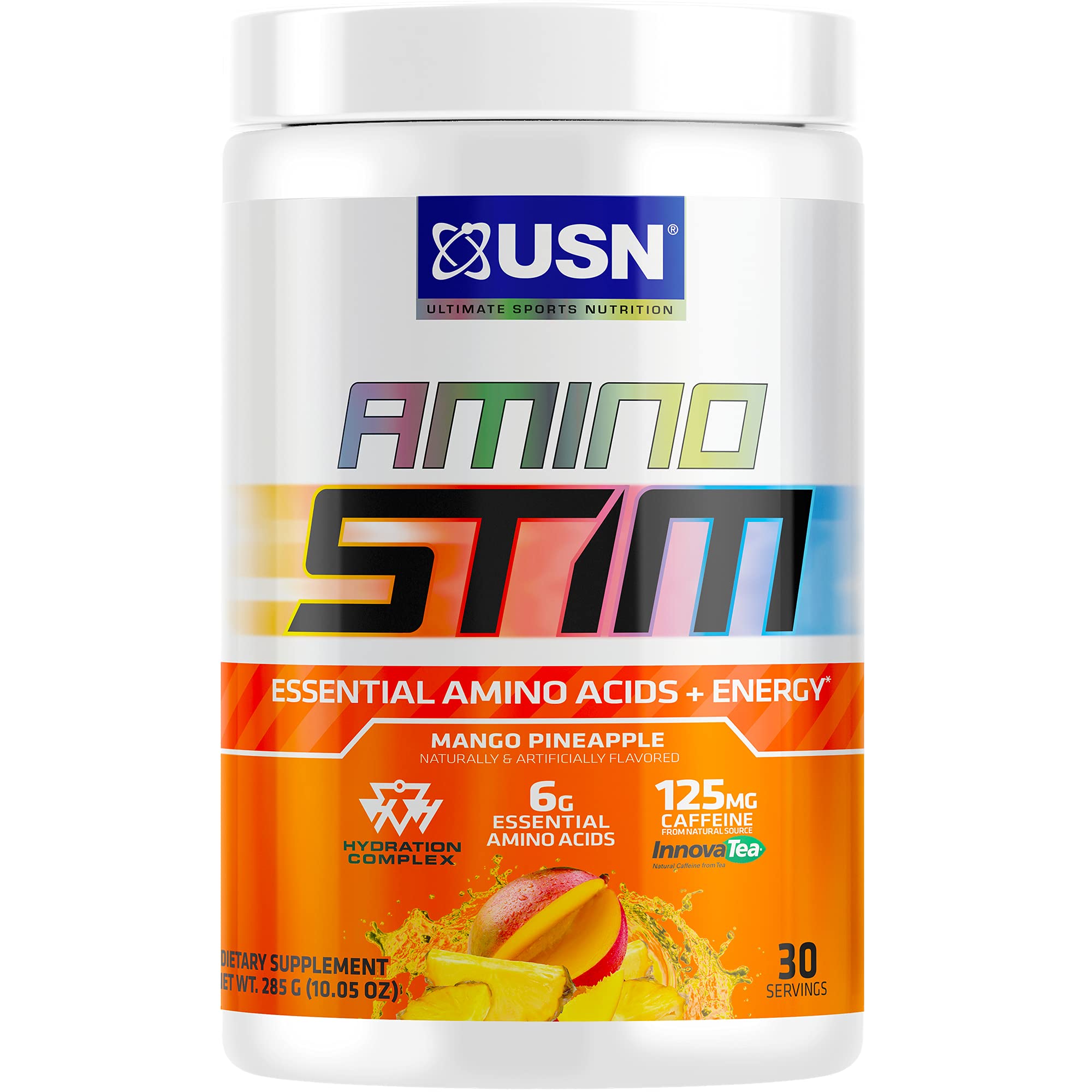 Foto 2 pulgar | Suplemento Usn Amino Stim Eaas + Energy Mango Piña 300 Ml - Venta Internacional.