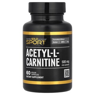 Foto 1 | Suplemento De Acetil-l-carnitina De California Gold Nutrition 500 Mg - Venta Internacional.