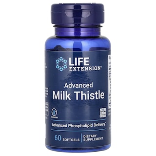 Foto 1 | Supplement Life Extension Advanced Milk Thistle 60 Cápsulas Blandas - Venta Internacional.