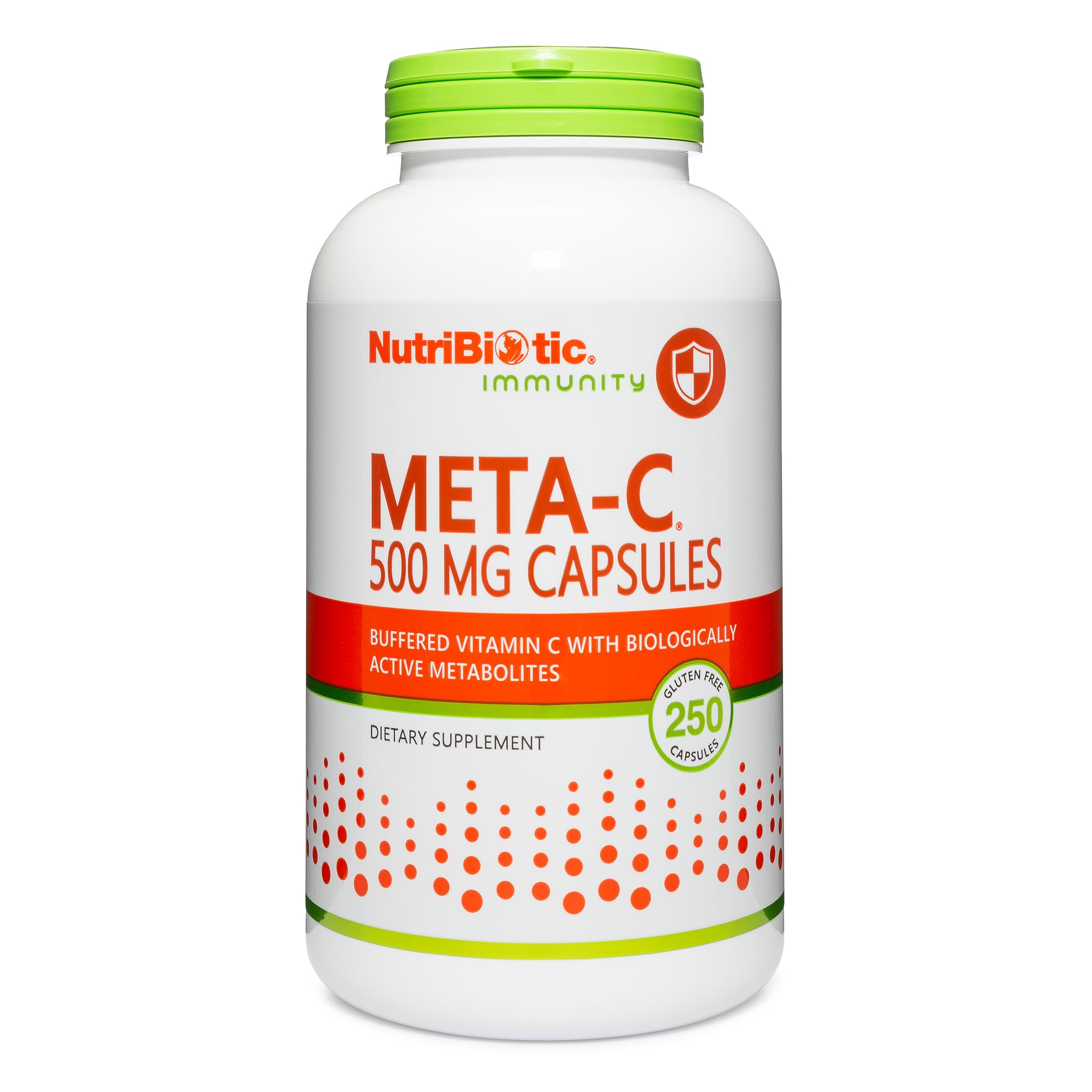Foto 2 pulgar | Suplemento Nutribiotic Meta-c  Cápsulas De 500 Mg De Vitamina C  250 Unidades - Venta Internacional.
