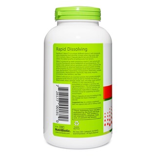 Foto 2 | Suplemento Nutribiotic Meta-c Cápsulas De 500 Mg De Vitamina C 250 Unidades - Venta Internacional.