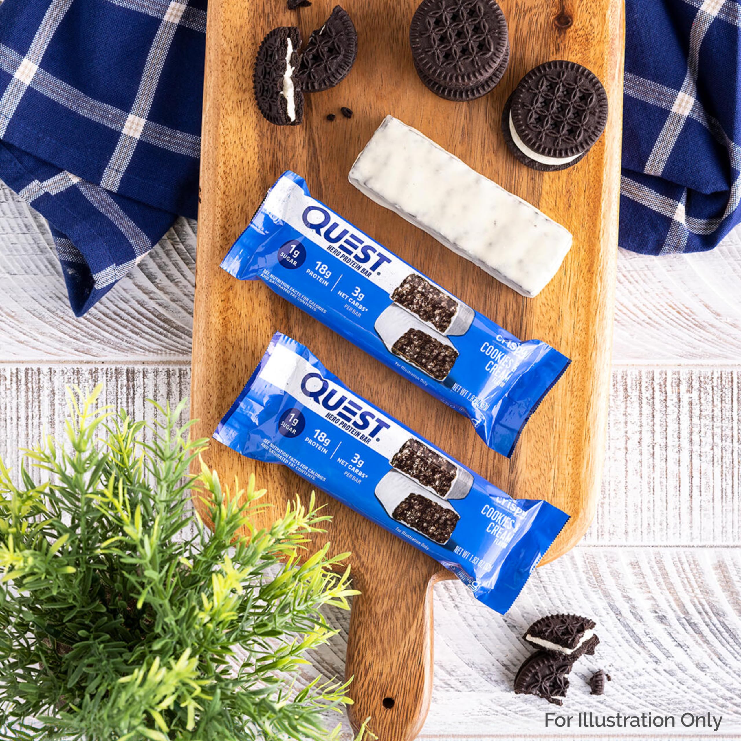 Foto 6 pulgar | Protein Bar Quest Nutrition  Galletas Crujientes Y Crema Hero  18 G - Venta Internacional.