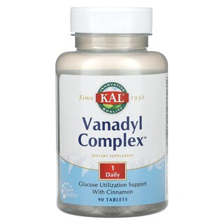 Foto 1 | Suplemento Kal Vanadyl Complex 90 Tabletas - Venta Internacional.
