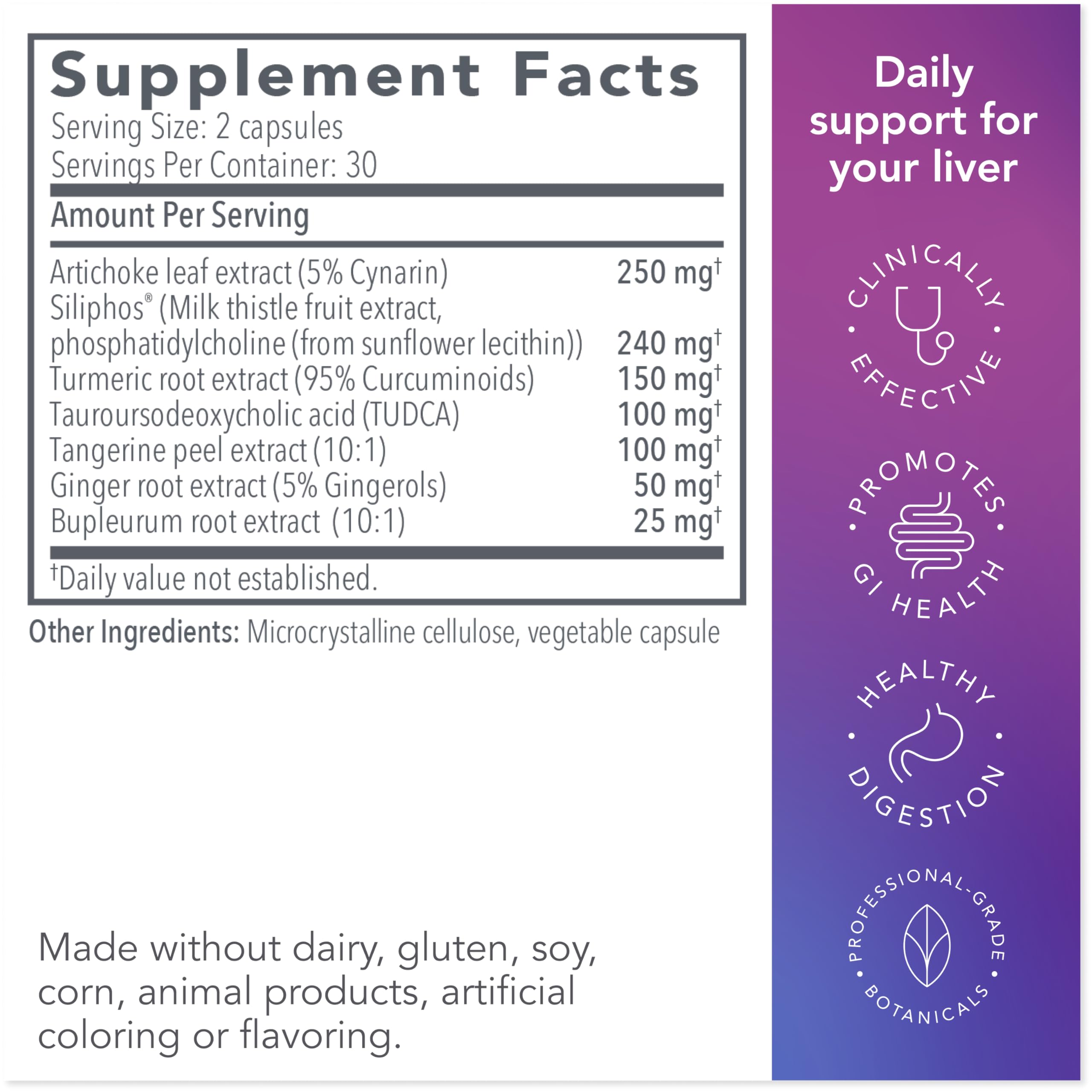 Foto 6 | Suplemento Bio-botanical Research Liver Gb+ 60 Cápsulas - Venta Internacional.