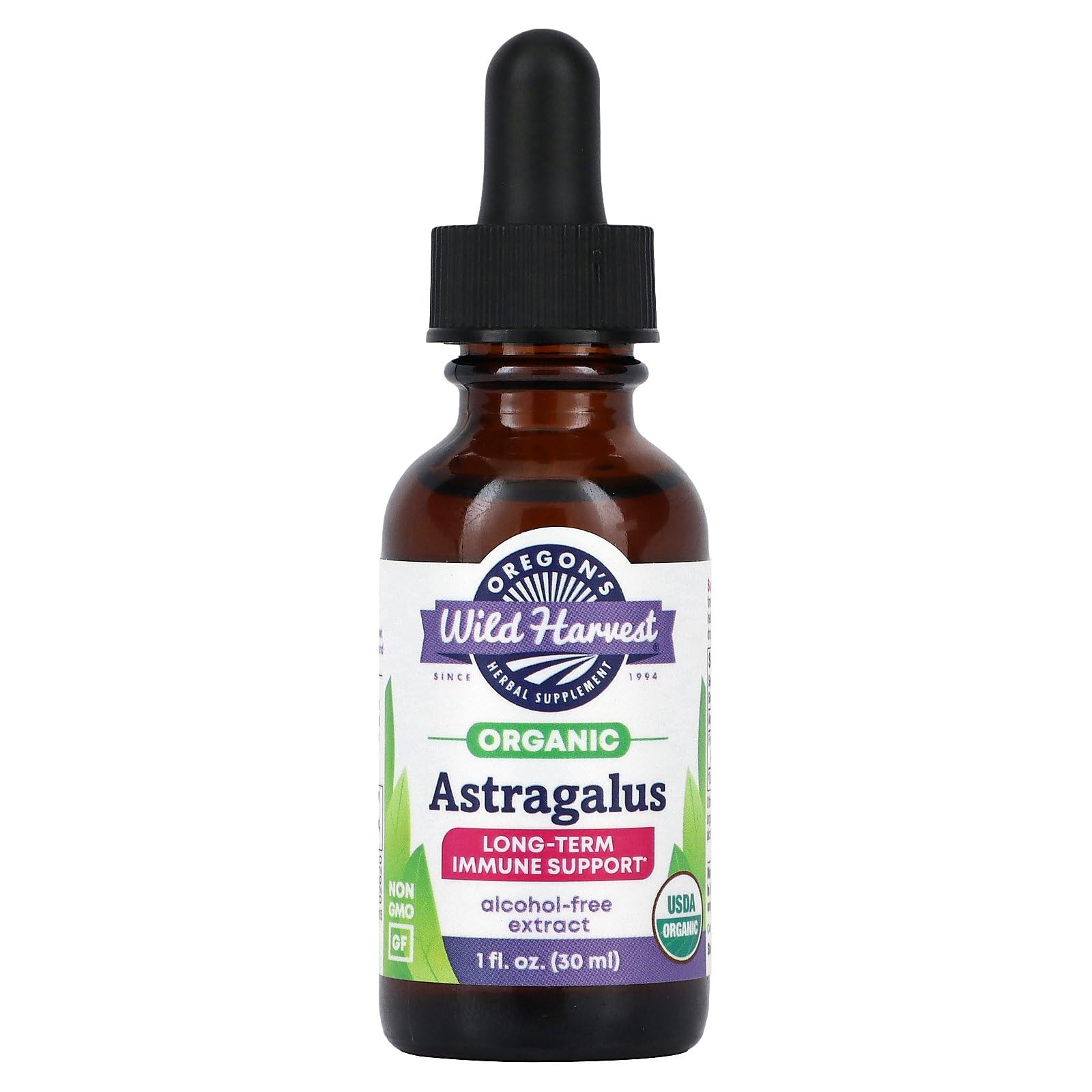 Foto 2 pulgar | Suplemento De Astrágalo Orgánico De Oregon's Wild Harvest  30 Ml - Venta Internacional.
