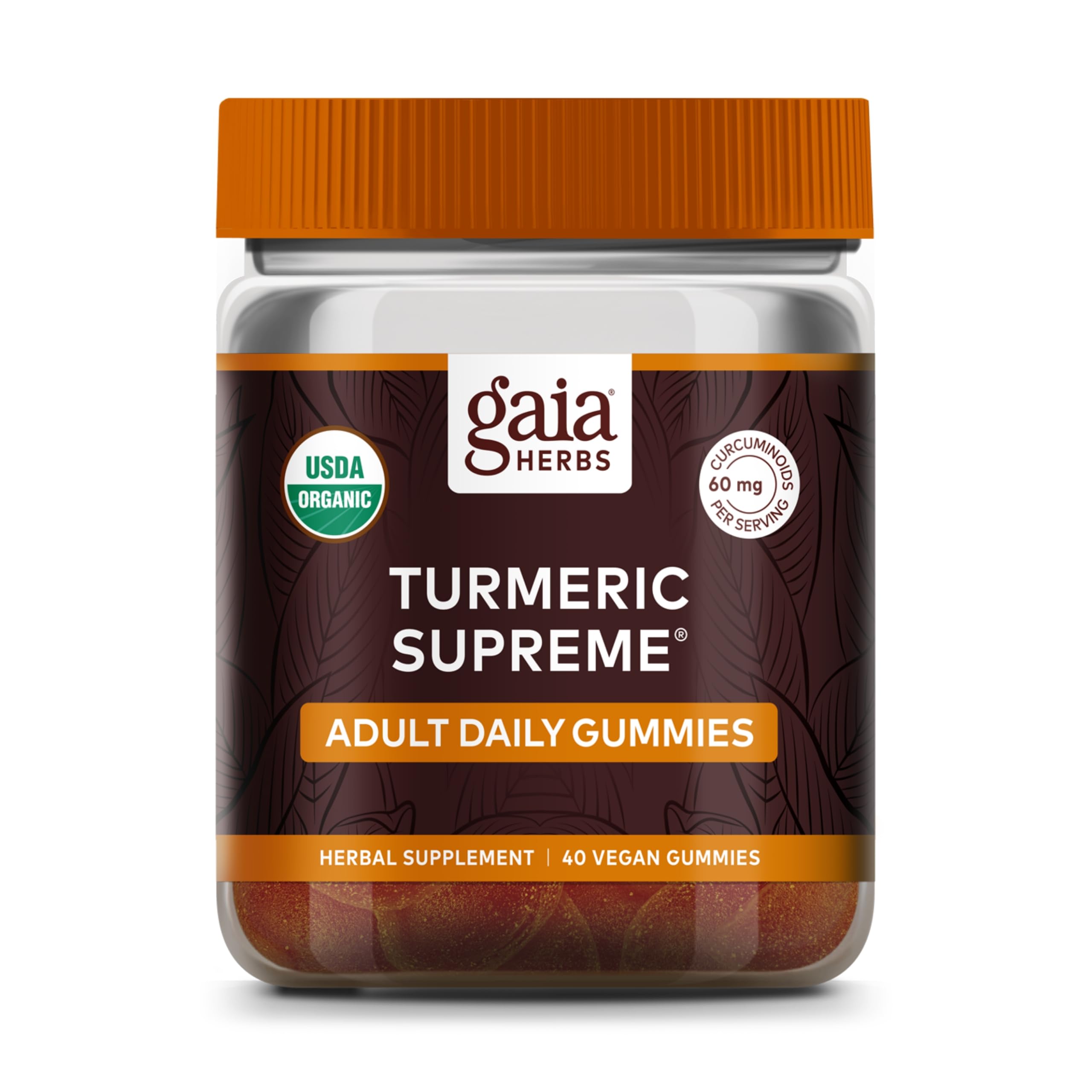 Foto 1 | Complementa Las Gomitas Diarias Para Adultos Turmeric Supreme De Gaia Herbs - Venta Internacional.