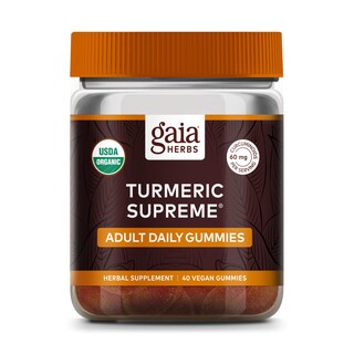 Foto 1 | Complementa Las Gomitas Diarias Para Adultos Turmeric Supreme De Gaia Herbs - Venta Internacional.