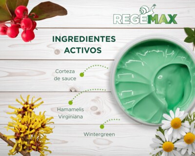 Foto 2 | Cápsulas + Bálsamo Herbal Kit Regemax de 120 Gr 3 Pack