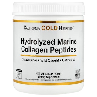 Foto 1 | Suplemento de Péptidos de Colágeno Marino Hidrolizado de California Gold Nutrition 200 g - Venta Internacional