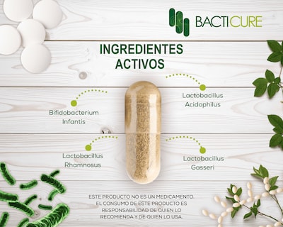 Foto 4 | Suplemento Bacticure Probióticos 4 Pack