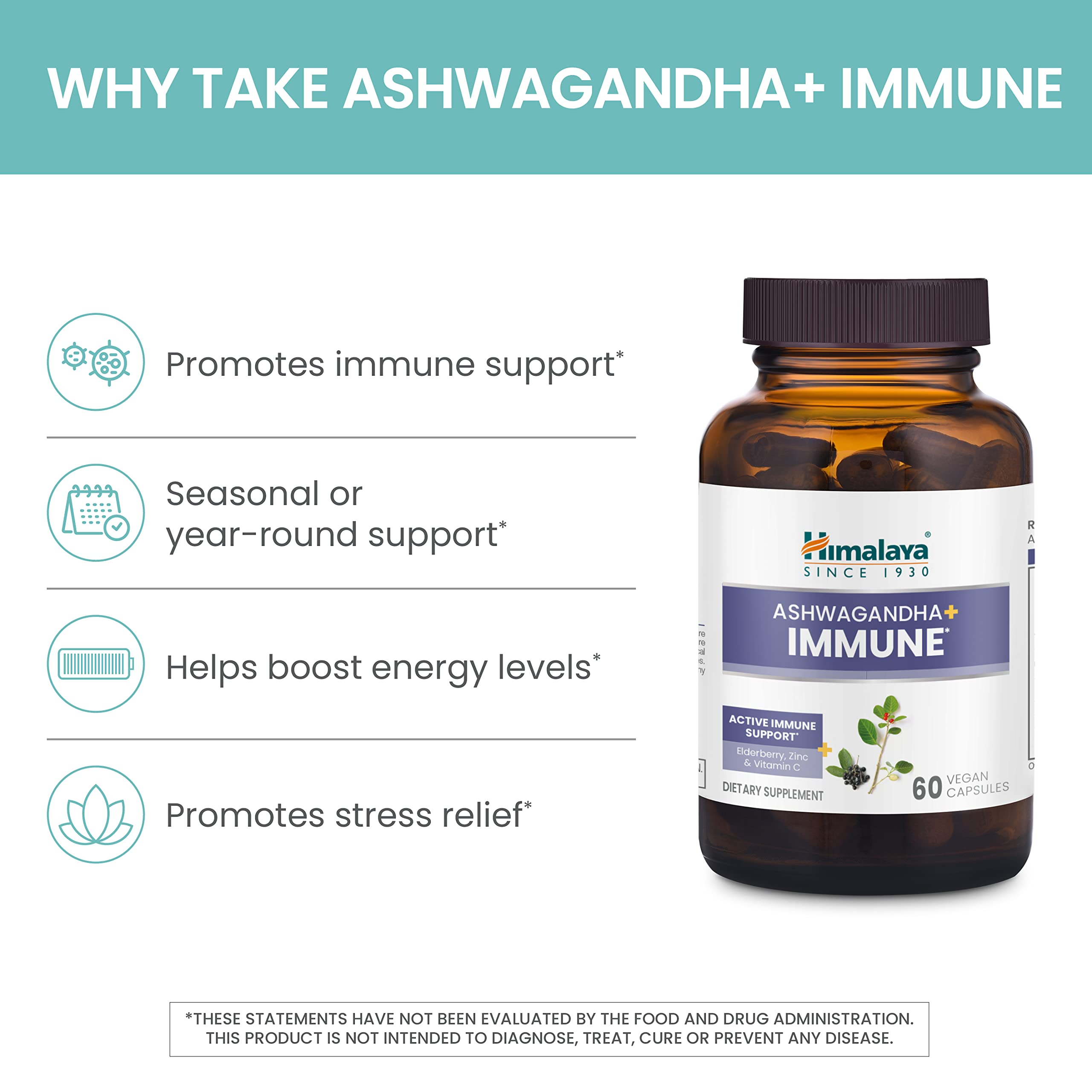 Foto 4 | Suplemento Himalaya Ashwagandha 60 Cápsulas -  Venta Internacional
