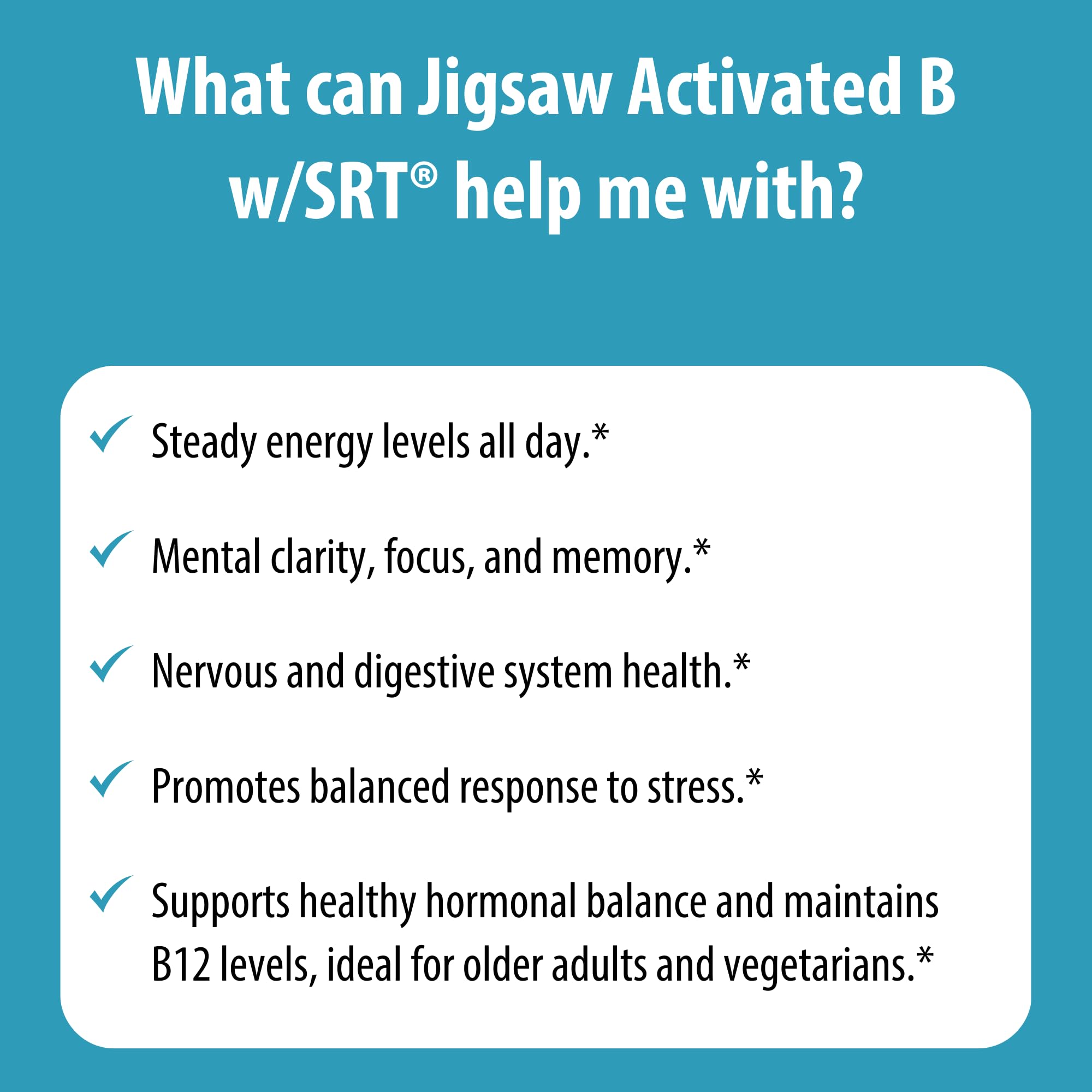 Foto 7 pulgar | Suplemento Jigsaw Health Activated B Complex con SRT 120 Tabletas - Venta Internacional