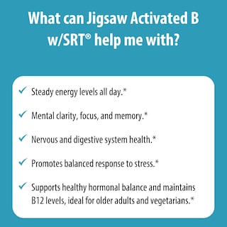 Foto 6 | Suplemento Jigsaw Health Activated B Complex con SRT 120 Tabletas - Venta Internacional