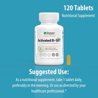 Foto 7 | Suplemento Jigsaw Health Activated B Complex con SRT 120 Tabletas - Venta Internacional