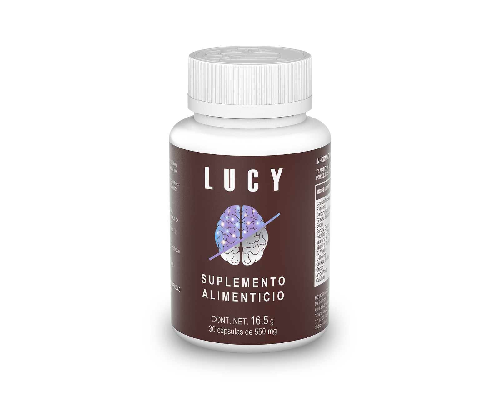 Foto 1 | Suplemento Lucy Bacoppa Monnieri + Vitamina B6 30 Cápsulas