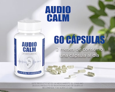 Foto 5 | Suplemento Audio Calm Hawton Berry + Vitamina C 60 Cápsulas