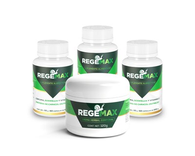 Foto 1 | Cápsulas Kit Regemax + Bálsamo Herbal de 120 Gr 4 Pack