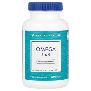 Foto 1 | Complementa The Vitamin Shoppe Omega 3-6-9 120 Cápsulas Blandas - Venta Internacional.