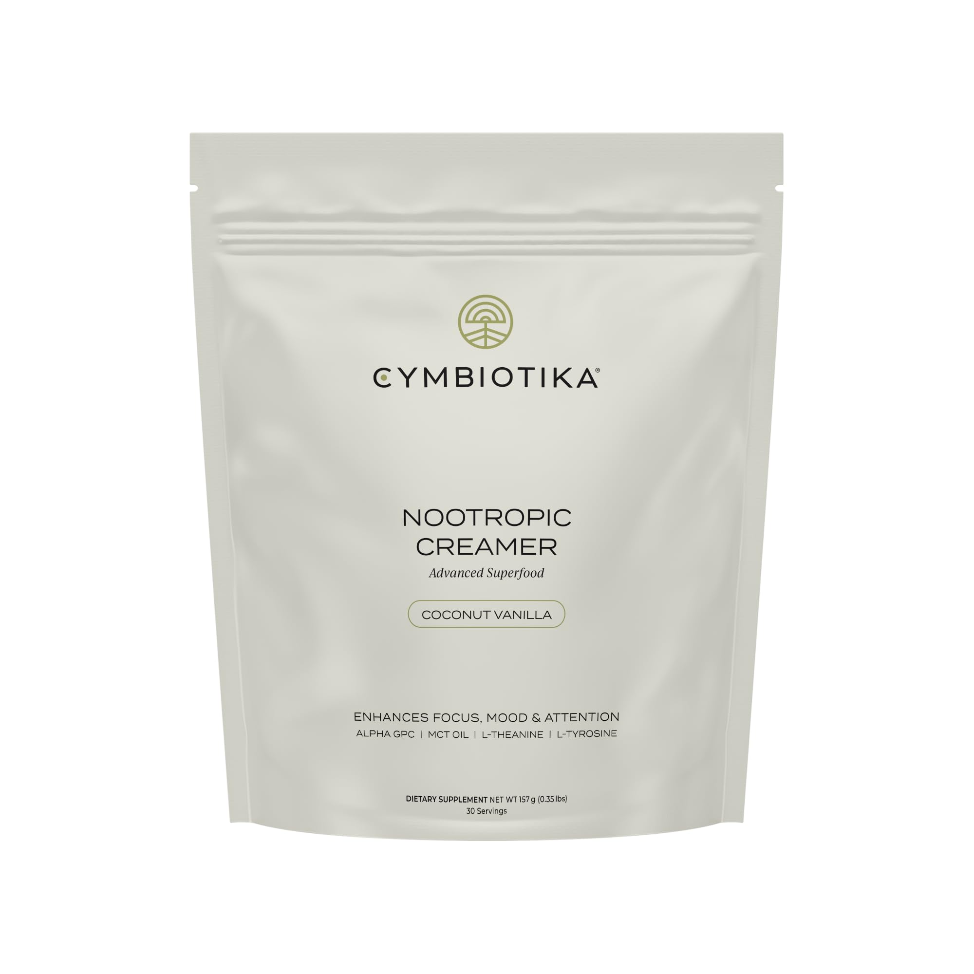 Foto 2 pulgar | Crema Nootrópica Cymbiotika Mct Oil Alpha Gpc L-theanine 30s - Venta Internacional.