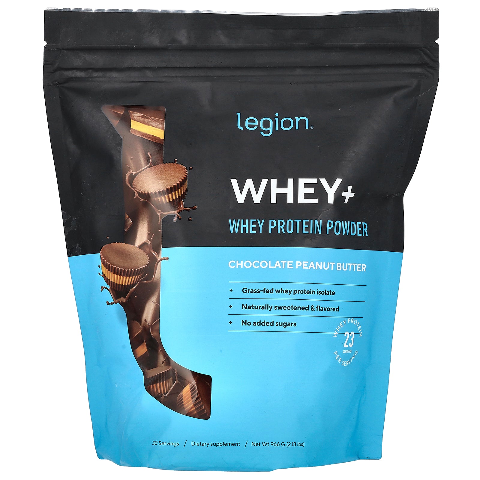 Foto 2 pulgar | Proteína De Suero En Polvo Legion Athletics Whey+ Chocolate Y Mantequilla De Cacahuete 966 G - Venta Internacional.
