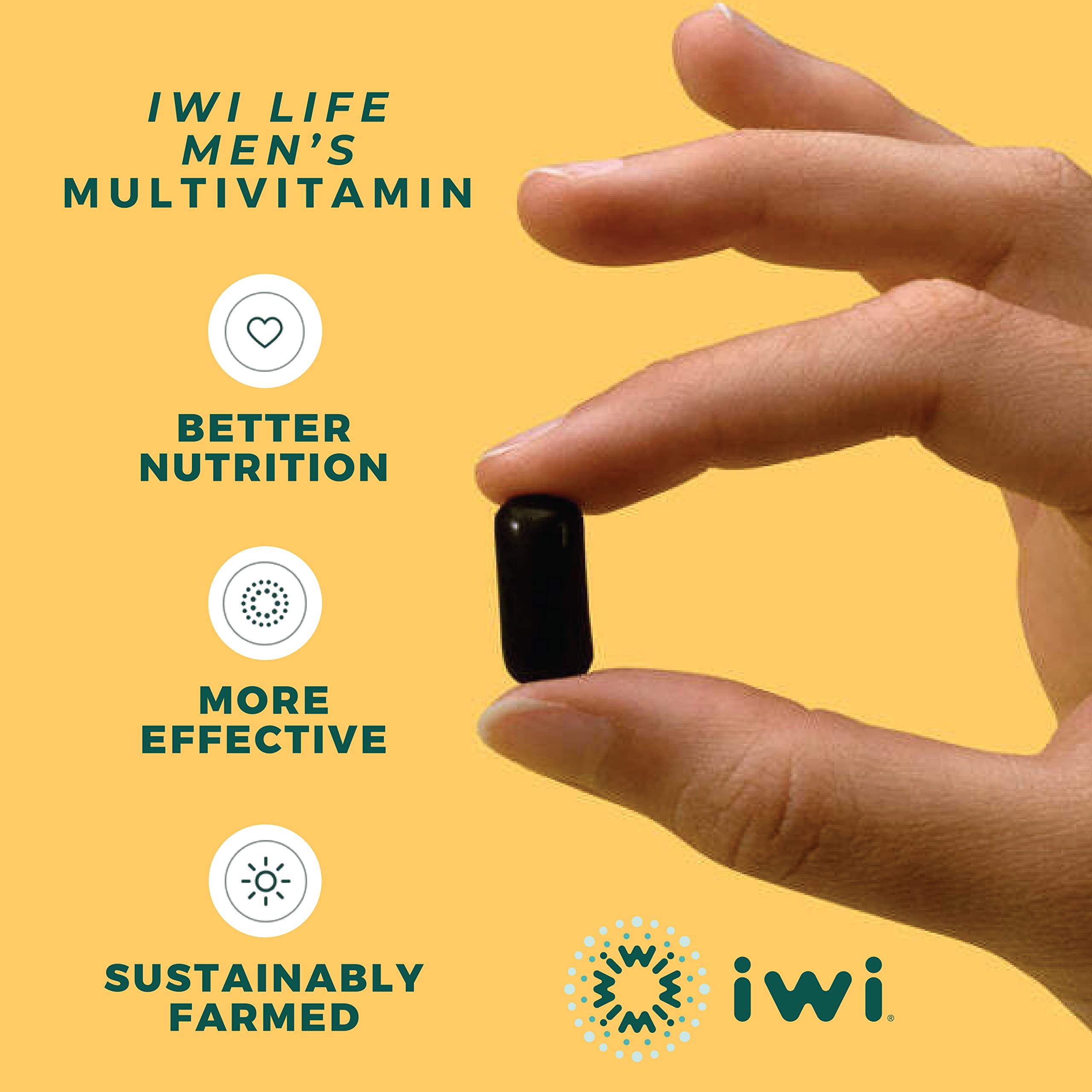 Foto 7 pulgar | Multivitamínico Iwi Life Para Hombres Con Vitamina A  B1  B2  B6  B12  D3 - Venta Internacional.