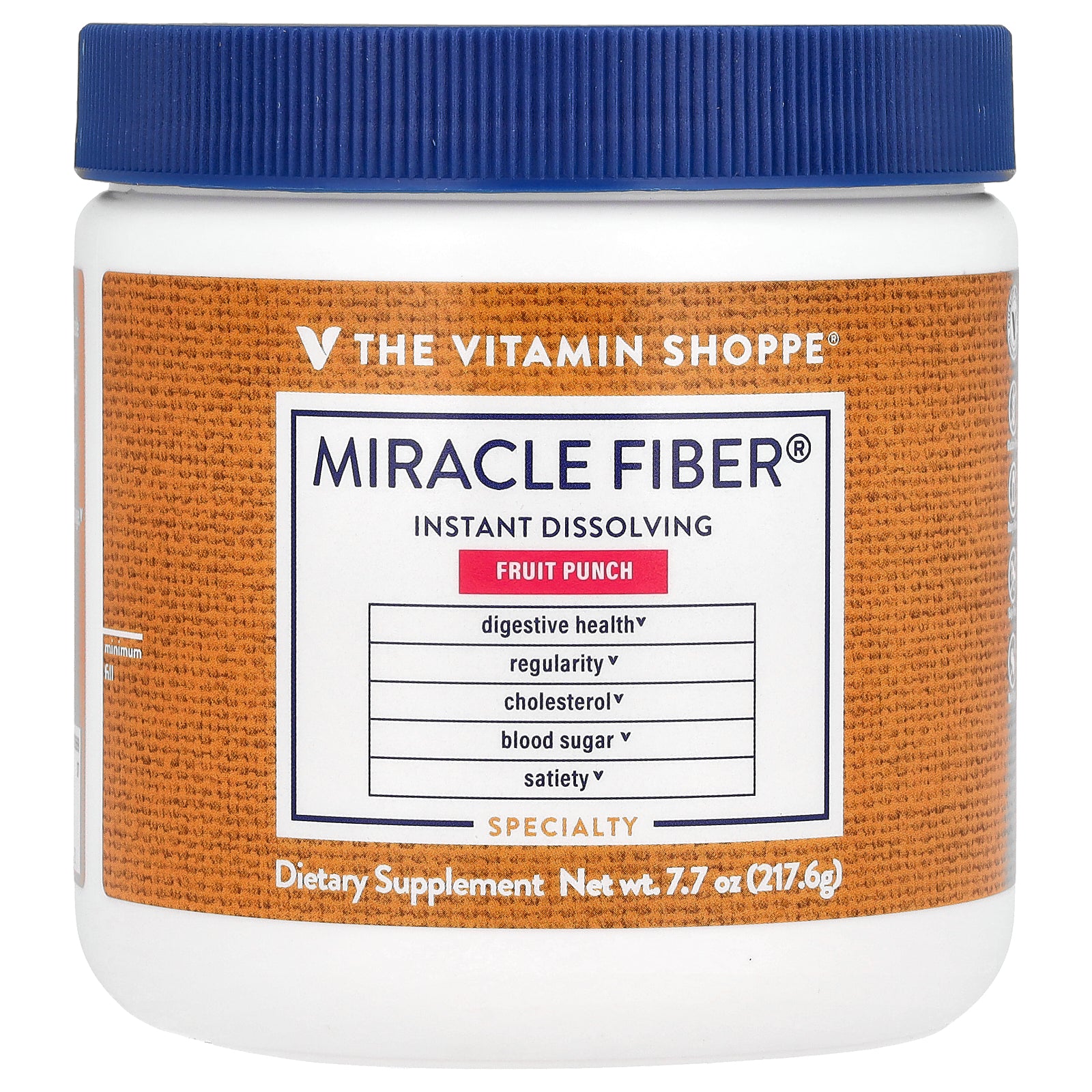 Foto 2 pulgar | Suplemento The Vitamin Shoppe Miracle Fiber Fruti Punch 217 6 G - Venta Internacional.