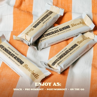 Foto 4 | Barra De Proteína Barebells Chocolate Blanco Y Almendras 20 G X 12 - Venta Internacional.