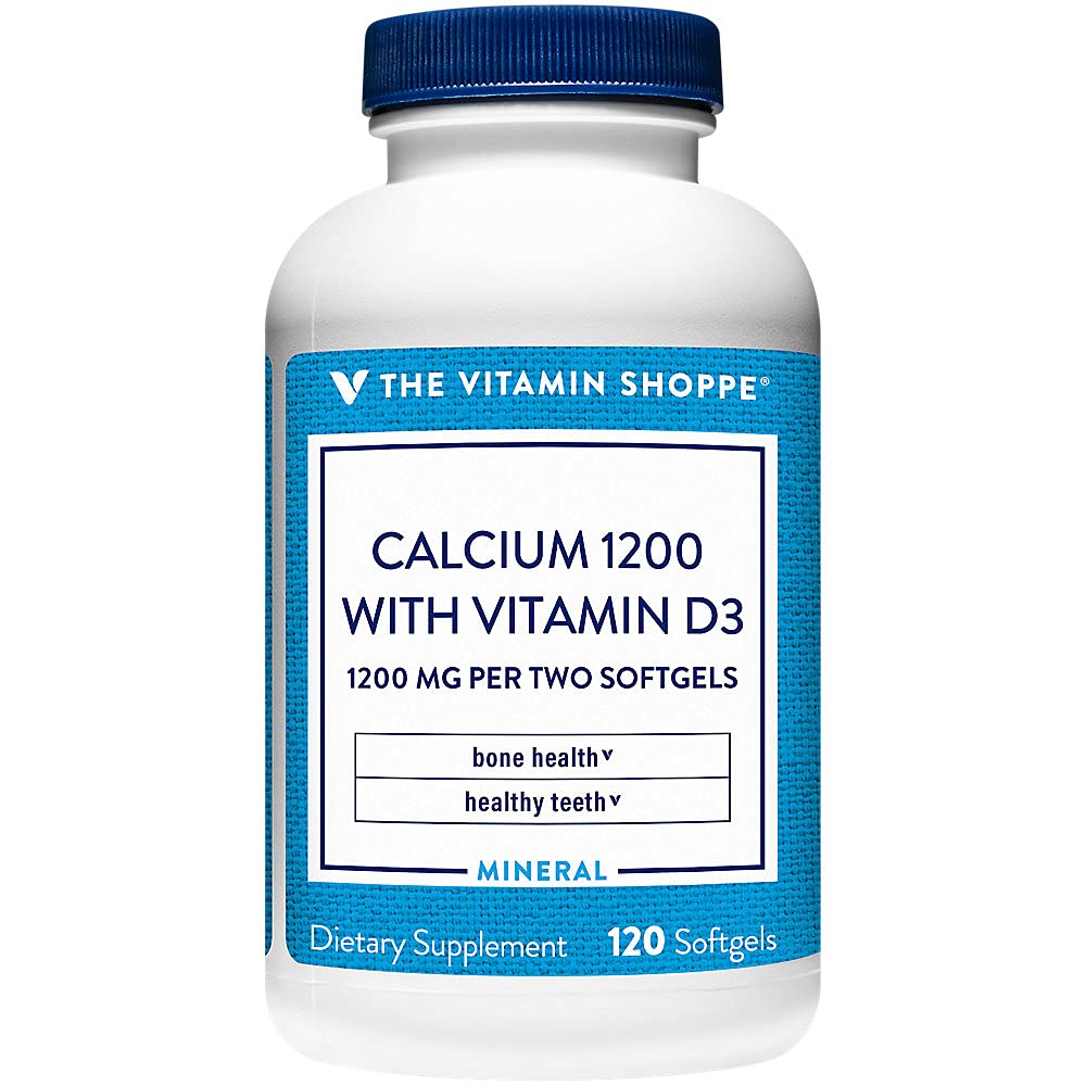 Foto 7 pulgar | Complemente The Vitamin Shoppe Calcium 1200 Mg Con Vitamina D3 - Venta Internacional.