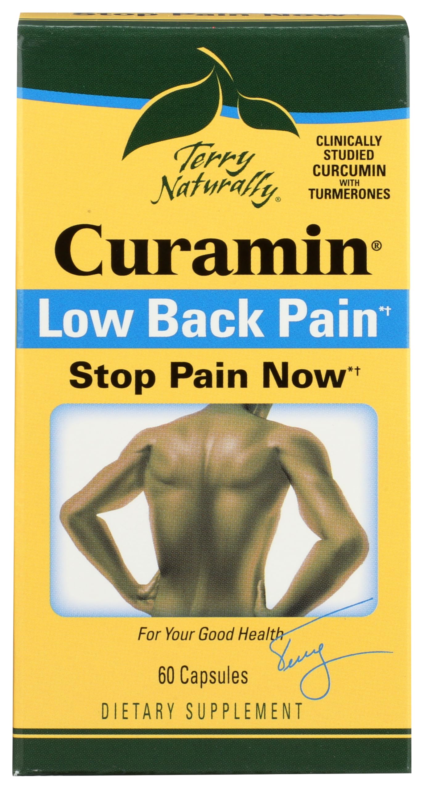 Foto 1 | Suplemento Terry Naturally Curamin Para El Dolor Lumbar  60 Cápsulas - Venta Internacional.