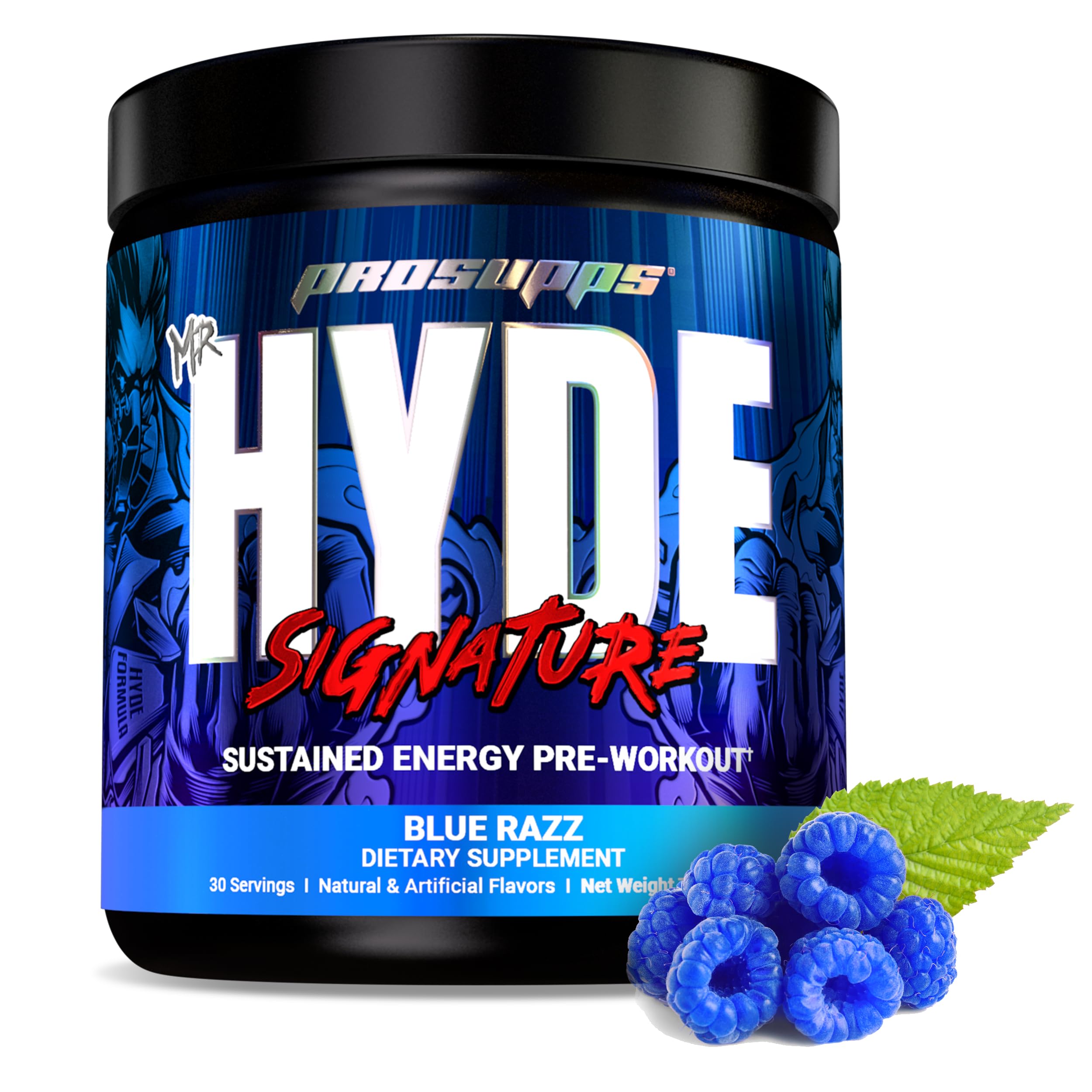 Foto 2 pulgar | Preentrenamiento Prosupps Mr. Hyde Signature Blue Razz 30 Porciones - Venta Internacional.