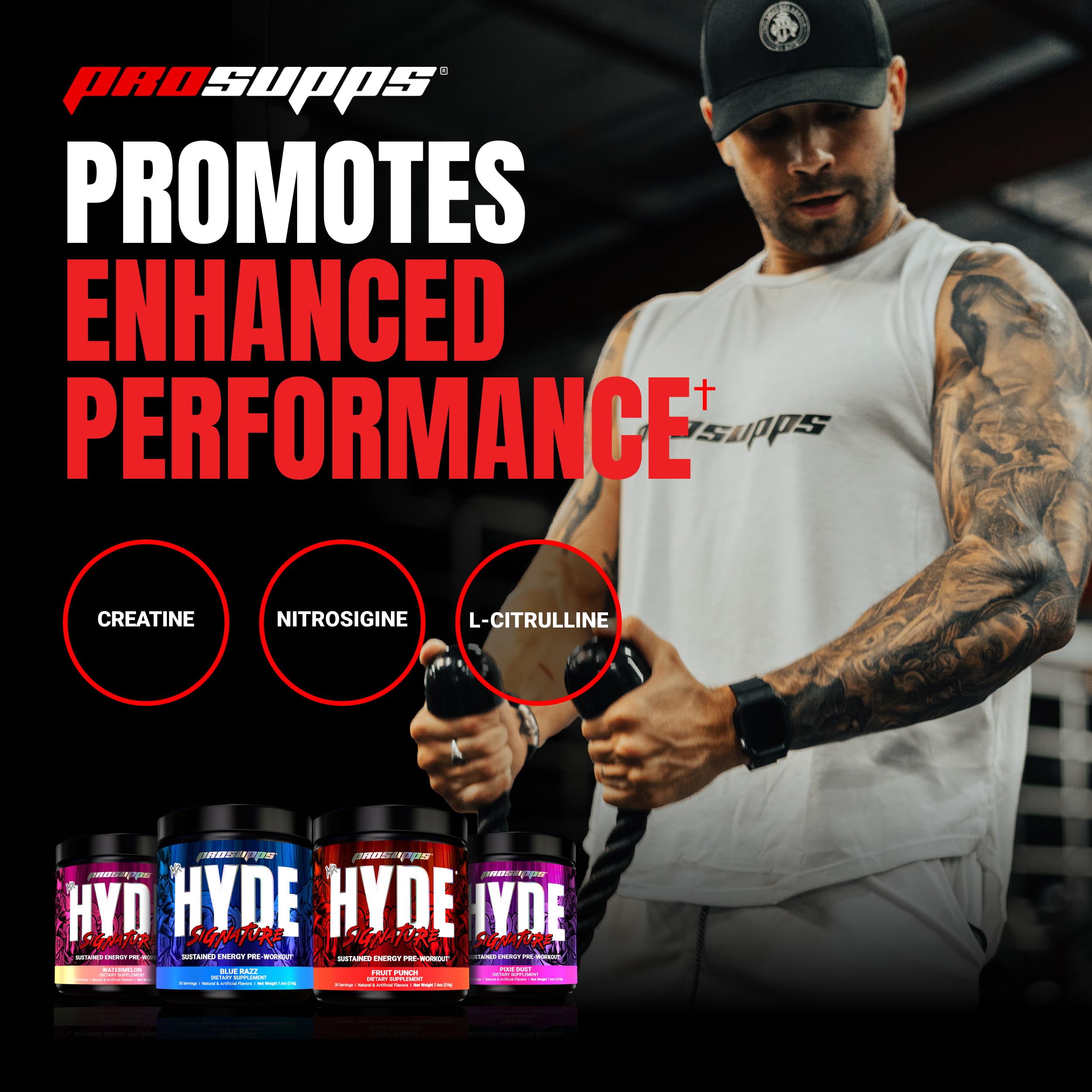 Foto 6 pulgar | Preentrenamiento Prosupps Mr. Hyde Signature Blue Razz 30 Porciones - Venta Internacional.
