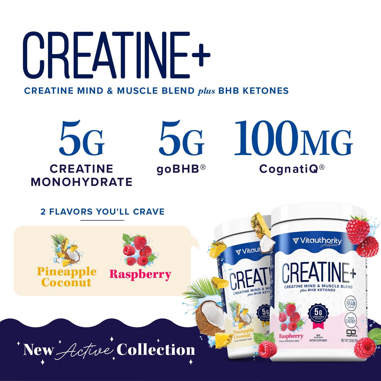 Foto 6 | Monohidrato De Creatina En Polvo Vitauthority Para Mujer 150g - Venta Internacional.